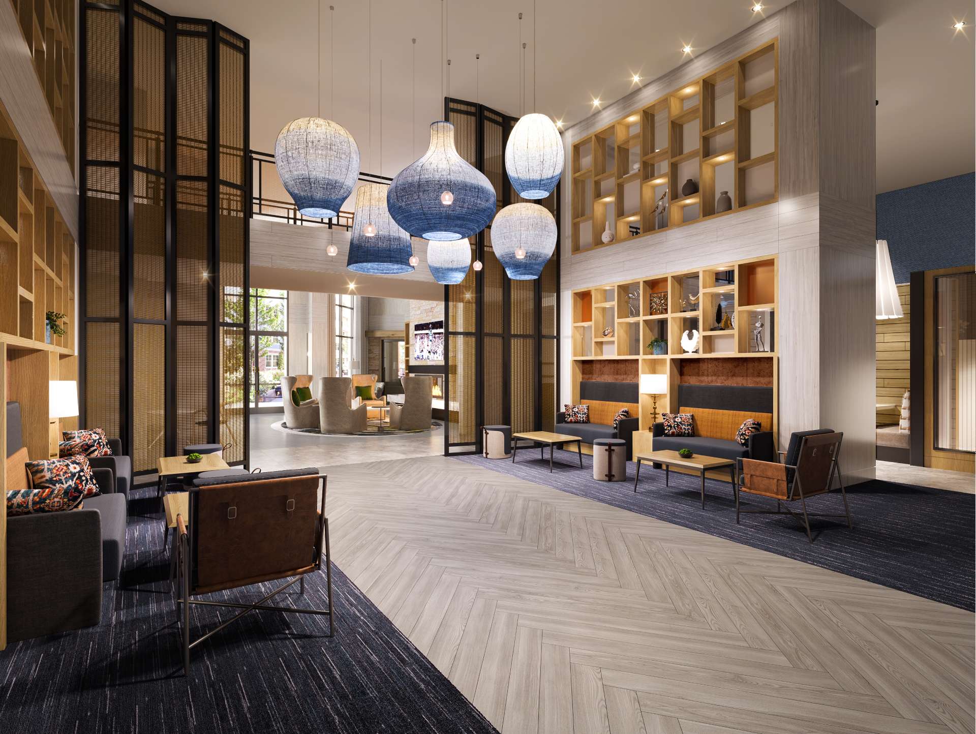 An array of thoughtfully designed spaces